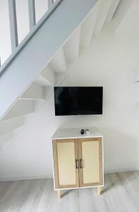 Appartements Eclat St Romain n3, duplex - moderne - WIFI - CLIM- proche Vienne : photos des chambres