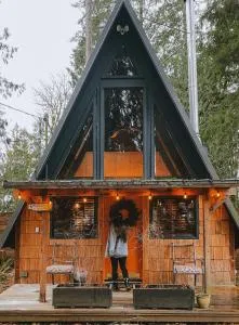 Epic view A-frame - Hot-tub Firepit & Fireplace - Arlington