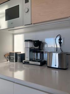 New Sky High LR, 1BR, 1BA, Sauna, GBalcony, 49m2, 13krs