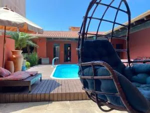 Casarão Espaçoso com Piscina e Churrasqueira Perfeito para Família e Amigos - 因贝