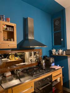 B&B / Chambres d'hotes Chambre bleue et or 16m2 chez l-habitant dans appartement 100m2 centre ville : photos des chambres