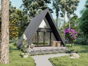 Panoramic A Frame Perfection at Lake Noire Cabin 1