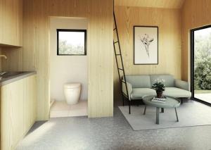 Tranquil Waterside Barn Escape Cabin 8