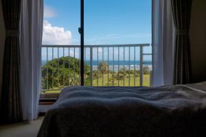 아마미 오시마 Coral Palms 숙소 로비