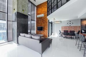 Spacious 2BR Loft at Brooklyn Alam Sutera Apartment By Travelio