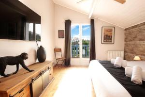 Maisons de vacances Villa on the Makila golf course near Biarritz : photos des chambres