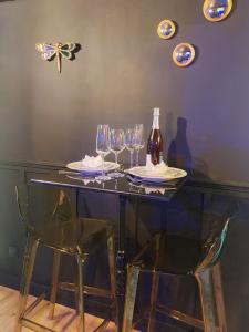 Maisons de vacances L-Instant X - La Villa 1900 - Love room : photos des chambres