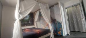 Single-story villa with pool and outdoor playground