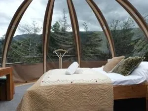 bubble with wooden frame - Champfromier