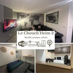 New F2 Le Chouch'heim 2 superficie 50 m2 cosy et renové 2025 - Hoenheim