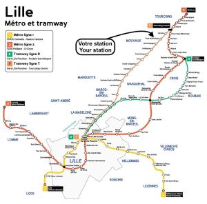 Appartements Studio fonctionnel pour une personne, proche tram : photos des chambres