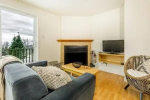 Condo Entre Ciel et Fleuve, 1 CH, Sofa-Lit, Foyer - LʼIslet