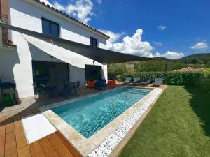 Villa 3 chambres piscine petanque clim - 勒卡斯特雷特