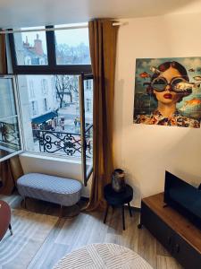 Appartements Le Cinq, Appartement de charme Place Saint Pierre Saumur : photos des chambres