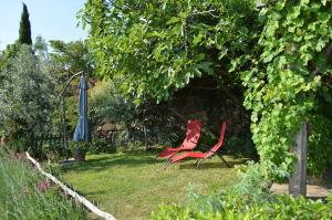 Apartment mit Gartenblick