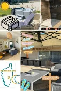 villa avec jacuzzi privé proche plage - 文蒂塞里