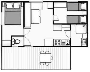 Campings Camping 3 etoiles - ccaffe0 : photos des chambres