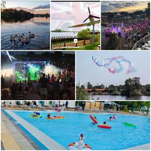 2 The meadows 3 bedroom hot tub caravan at tattershall lakes