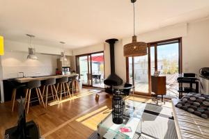 Maisons de vacances Magnifique maison d’architecte - Plages a pied : photos des chambres