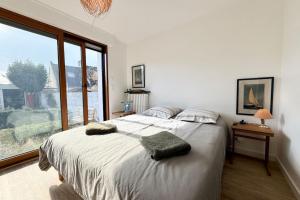 Maisons de vacances Magnifique maison d’architecte - Plages a pied : photos des chambres