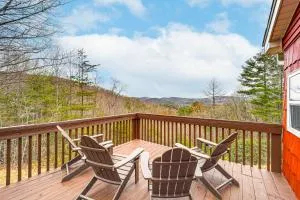 Pet-Friendly Cabin with Hot Tub in North Carolina! - Purlear