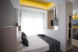 Triple Studio with City View room in Polis Apartments