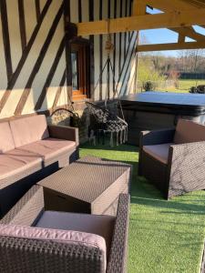 Appartements Gite du Paradis Normand : photos des chambres