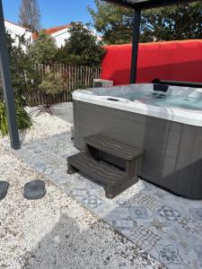 Les pieds dans le sable