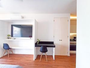 Wide Studio with Sunny Balcony Pool Gym Steps 2 Beach