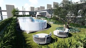 New 1-Bedroom Condo for Rent 0 Meters from BTS Wutthakat