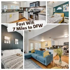 Fast Wifi 7 Miles to DFW - Euless