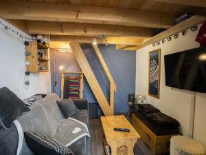Appartement 2 pièces avec mezzanine pour 5 personnes à Châtel - FR-1-676-206