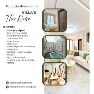 Villa Kota Batu 3 Kamar Privatpool - Tlekung