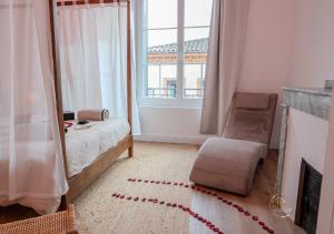 Appartements L-Ecrin d-Albi - Love Room - 1 chambre : photos des chambres