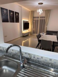 Large 1BR Apartment with Balcony in JVC - JLiving