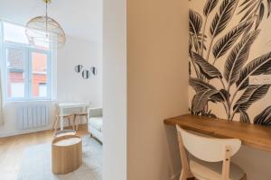 Appartements Grand studio renove, proche tram : photos des chambres