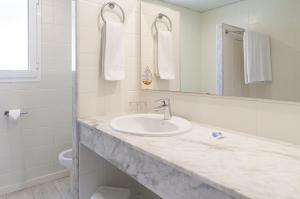 Two Bedroom Premium Suite - Water Park Access Included (2 Adults + 1 Child)  room in Hotel Sur Menorca Suites & Waterpark