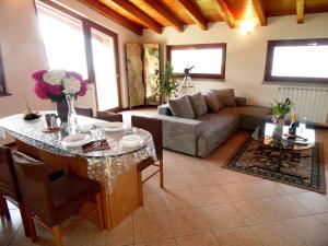 Villa in Pisogne with pool, garden and lake view