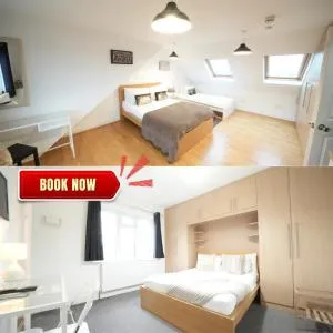 Great Airport Sleep PRIVATE bathroom in all ROOMS - Harmondsworth