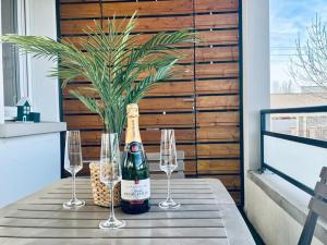 Appartements charbonnier 6 personnes avec terrasse et parking : photos des chambres