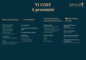 Appartement T1 cosy- terrasse - parking gratuit