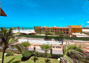 Vista Mar Deslumbrante! Apê na Areia confortável e espaçoso no Porto das Dunas, Ideal para Famílias