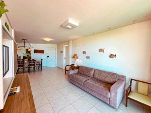 Vista Mar Deslumbrante! Apê na Areia confortável e espaçoso no Porto das Dunas, Ideal para Famílias