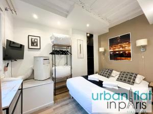 Appartements 100 - Luxury 2 Bedroom - Beaubourg Marais : photos des chambres