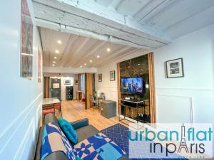 Appartements 100 - Luxury 2 Bedroom - Beaubourg Marais : photos des chambres