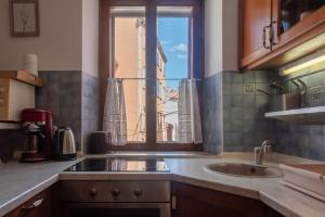 Appartement in Rovinj mit Terrasse und Meerblick