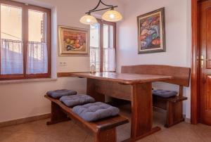 Apartment in Rovinj mit Terrasse und Garten und Meerblick
