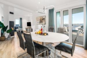 Admiralsdeck Panoramablick, finnische Sauna, 3 Baeder, Fahrstuhl, 2 Terrassen