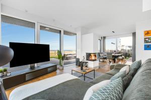 Villa King Erste Lage, Dachterrasse, Meerblick, Carport, Kamin, Sauna, Terrasse, Aussenrolllaeden