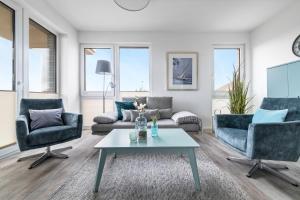 BeachTerraceOne - EG, Meerblick, Terrasse, Kamin, Sauna